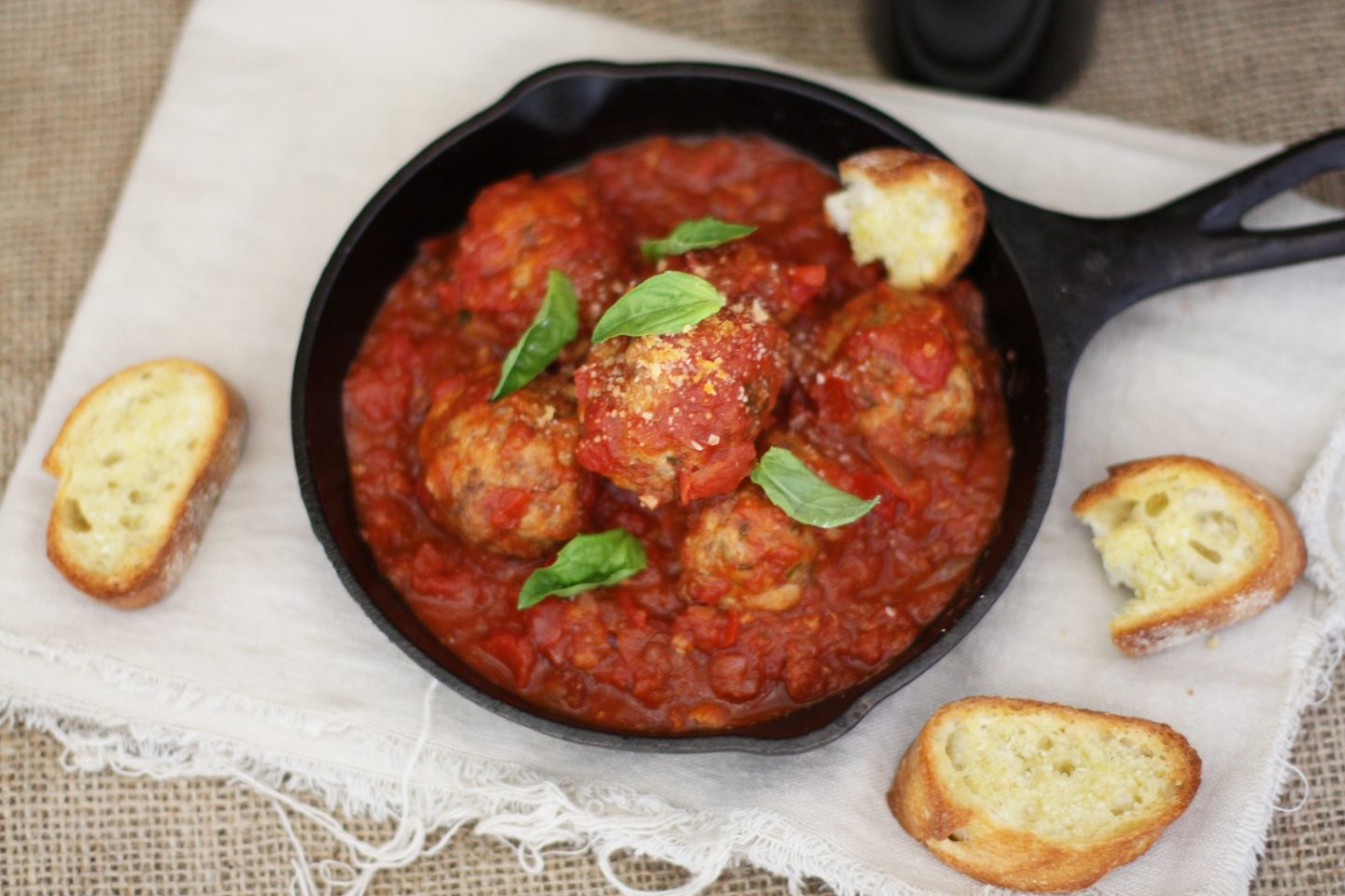 Ricotta Meatballs with Chianti Sauce