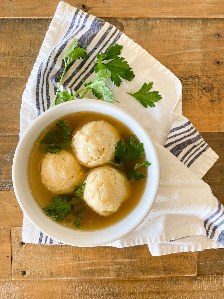Matzo Ball Soup (With Homemade Schmaltz) - Posh Journal